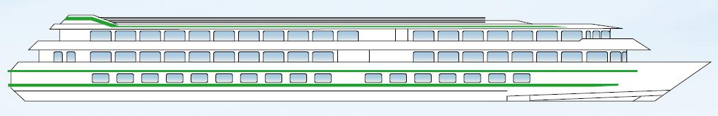 CRUCEROS FLUVIALES BARCO DE TRES PUENTES CROISIEUROPE 